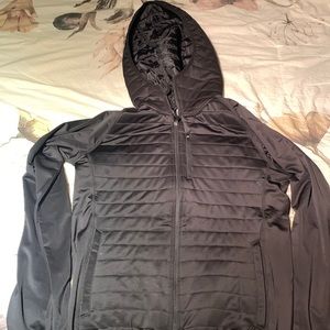 Zyia activewear coat woman’s large black